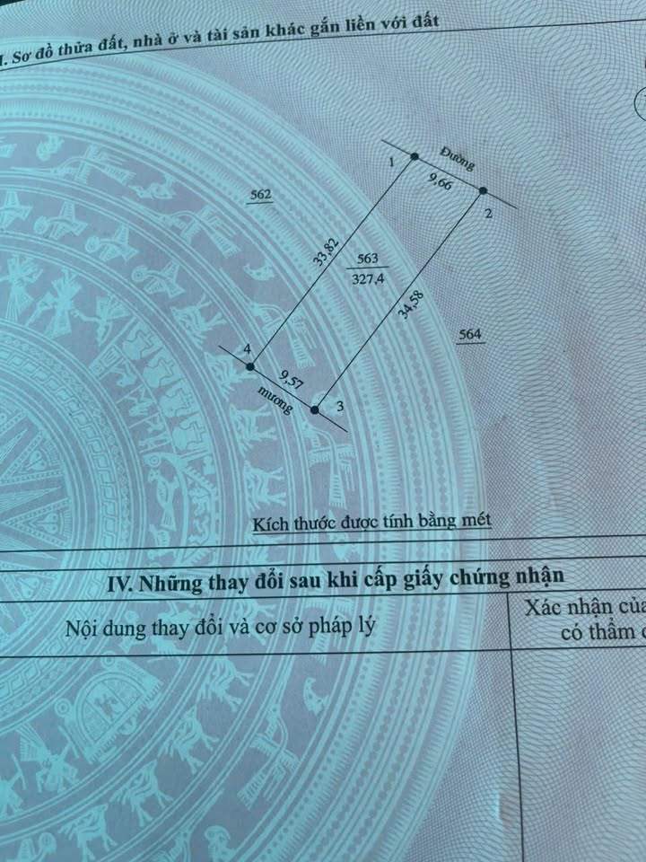 Đất thổ cư Nam Lĩnh 327m² giá 1 tỷ - Đầu tư sinh lời ngay!
