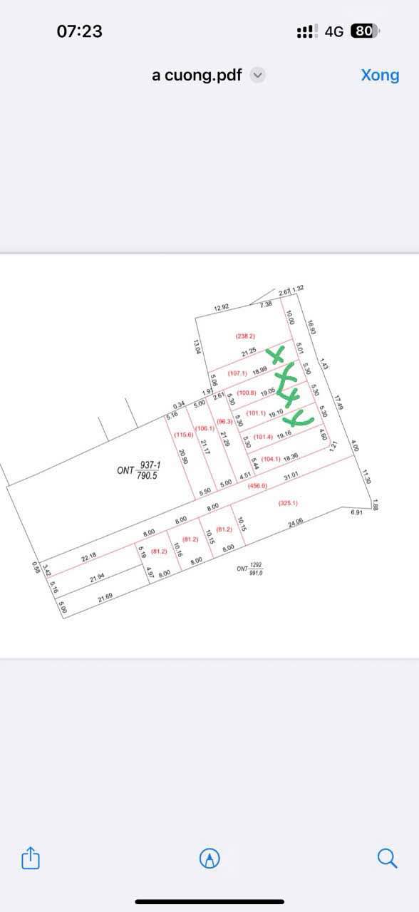 Đất nền đường Thanh Niên, Nghi Ân, 58.2m² giá 1 tỷ - Đầu tư sinh lời hấp dẫn!