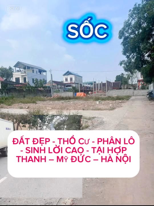 Đất thổ cư Hợp Thanh Mỹ Đức 500m² - Pháp lý rõ ràng, đầu tư sinh lời cao!