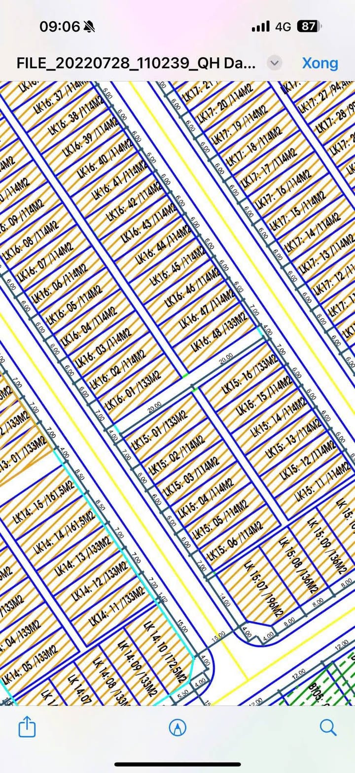 Đất LK15.06 Thôn Me, Sơn Lai 114m² - Cách QL 38 Chỉ Vài Bước