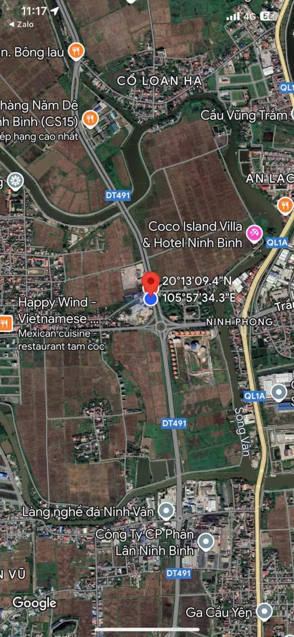 Đất thổ cư Ninh Thắng 1400m² giá 84 tỷ - Cơ hội đầu tư sinh lời cao!