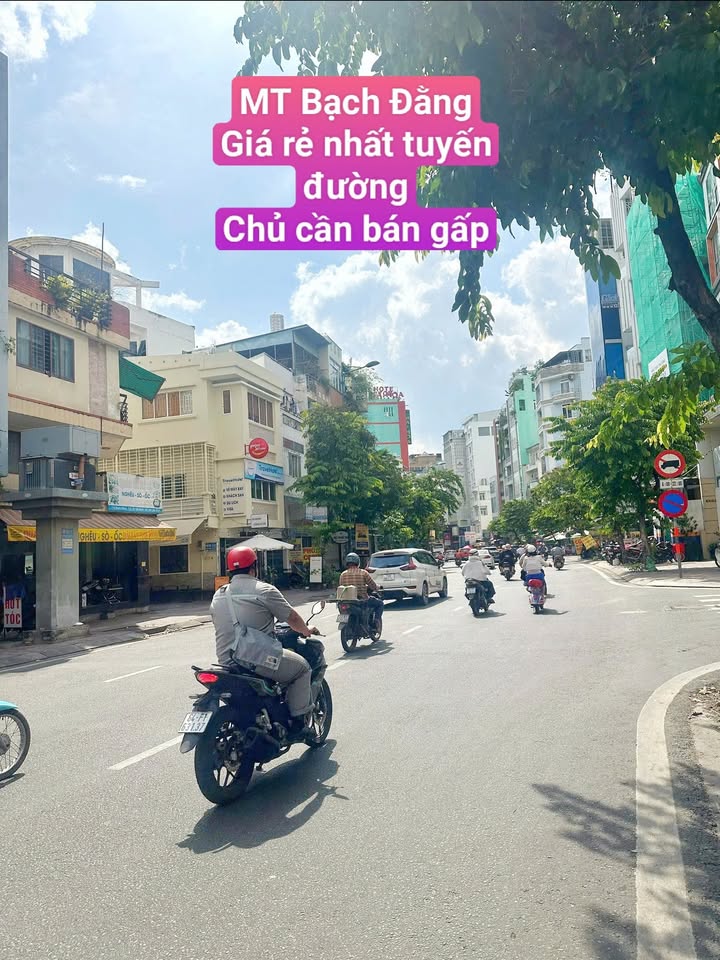 Nhà mặt tiền Bạch Đằng, Tân Bình 90m² giá 16.9 tỷ - Bán gấp định cư!