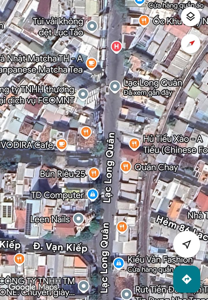 Nhà mặt tiền đường Lạc Long Quân, Nha Trang 45m² giá 6.8 tỷ - Vị trí đẹp kinh doanh!