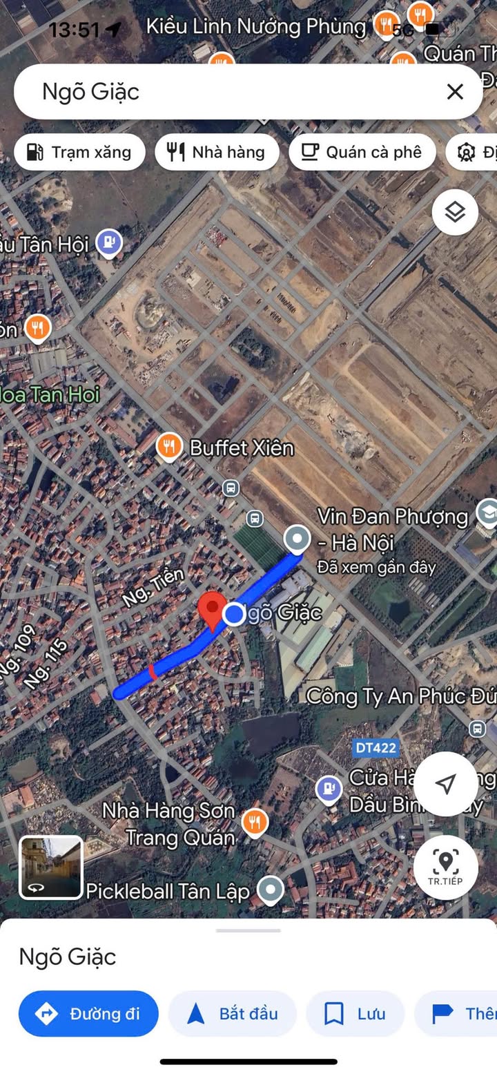 Đất nền Tân Hội Đan Phượng 54m² giá đầu tư - Ô tô vào tận nhà!