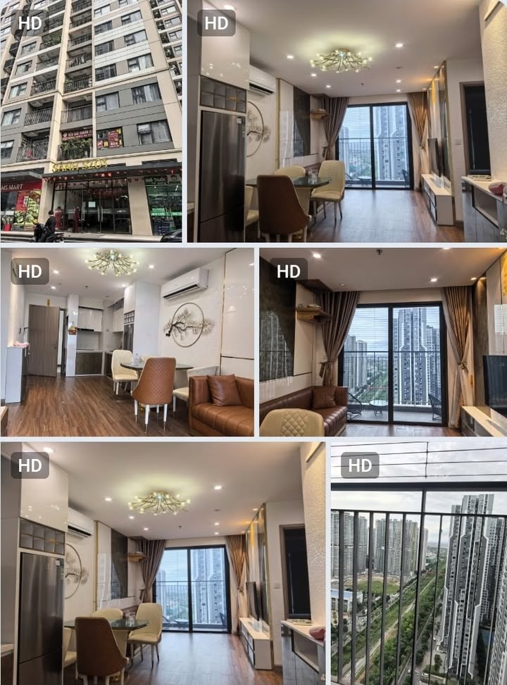 Căn hộ 2PN S203 Vinhomes Smart City 55m² giá 12 triệu - Full nội thất, dọn vào ở ngay!
