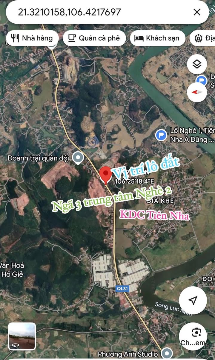 Đất nền QL31 Lục Nam 90m² giá 170 triệu - Cơ hội đầu tư tuyệt vời!