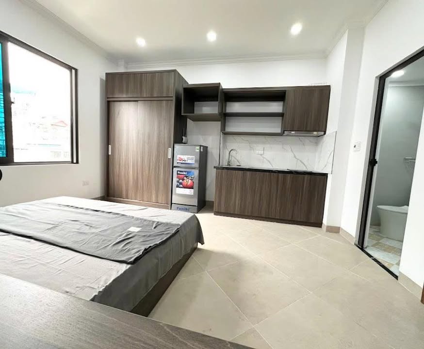 Phòng Studio cho thuê tại Dịch Vọng Hậu, Cầu Giấy 27m² giá 5.5 triệu - Nội thất đầy đủ!
