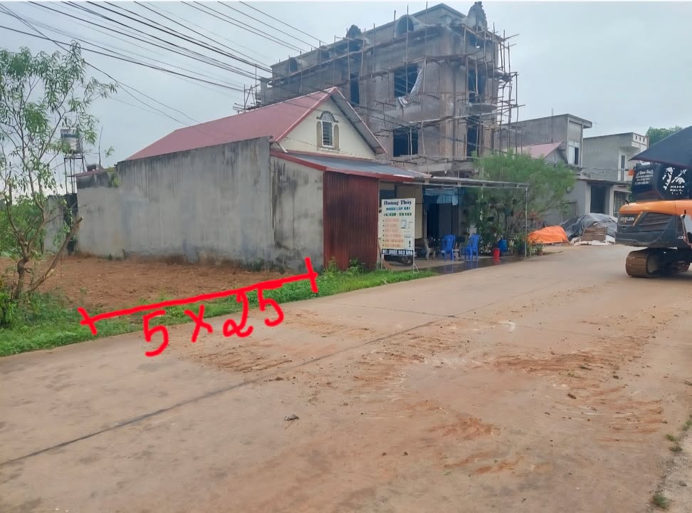 Đất đấu giá Tân Trung Bắc Giang 125m² giá 1.4 tỷ - Mặt tiền kinh doanh đắc địa!