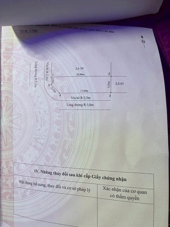 Đất nền Lập Lễ Thủy Nguyên 105m² giá 3 tỷ - Lô góc siêu đẹp, đầu tư sinh lời!