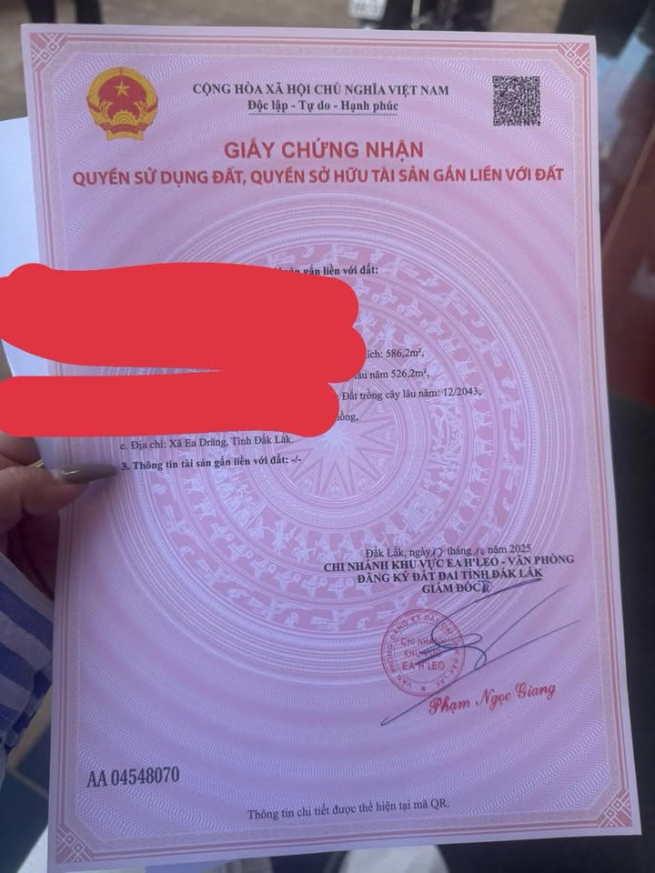 Đất nền thổ cư 1ha tại thôn 3, xã Dliê Yang, giá 4.5 tỷ - Cơ hội đầu tư tuyệt vời!