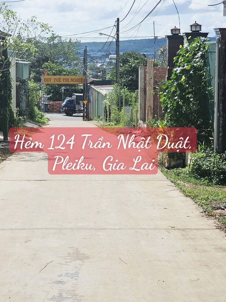 Đất nền hẻm 124 Trần Nhật Duật, P. Diên Hồng, 56m² giá 729 triệu - Vị trí đắc địa gần chợ đêm!