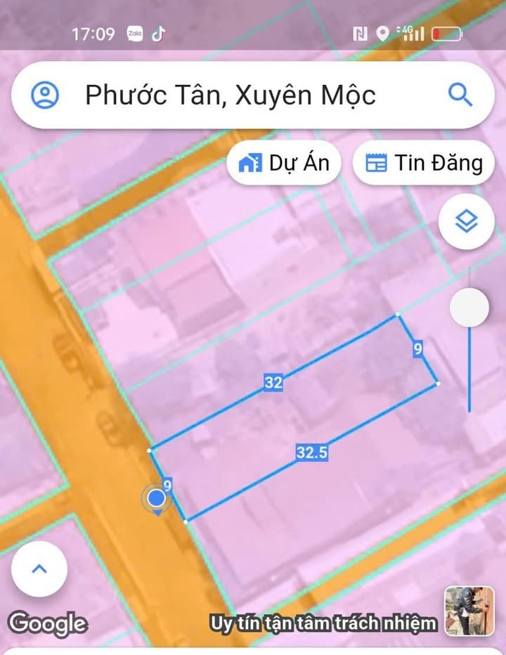 Đất thổ cư Phước Tân 9x32m giá 1.8 tỷ - Vị trí đẹp, xây nhà ngay!