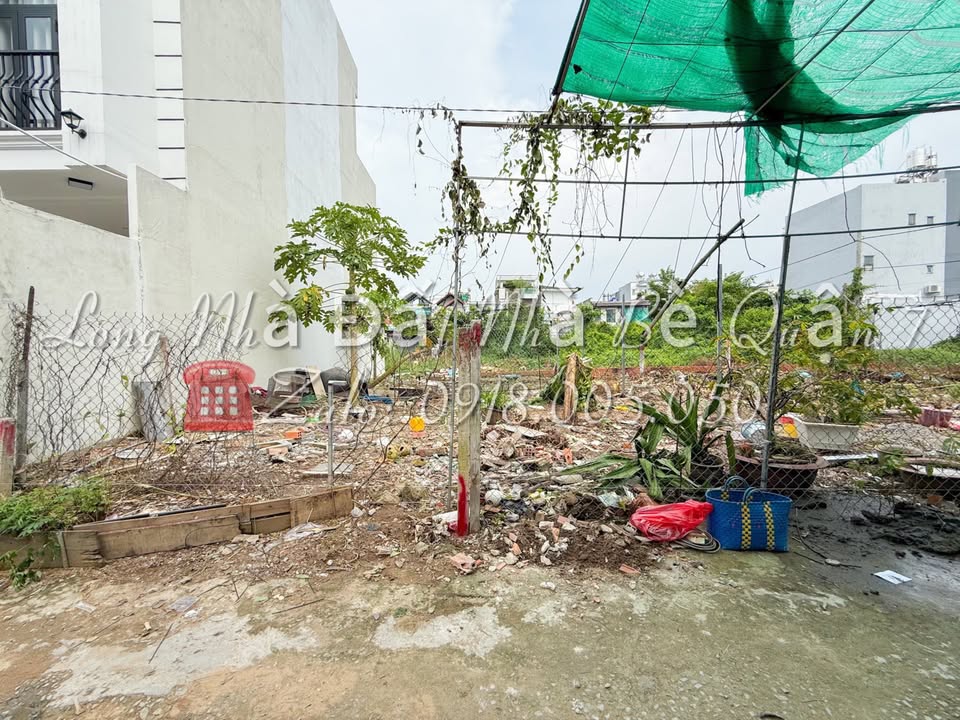 Bán gấp 2 Nền Đất Thổ Cư Nhà Bè 62m² giá 4.75 tỷ - Sổ hồng riêng, xây dựng tự do!