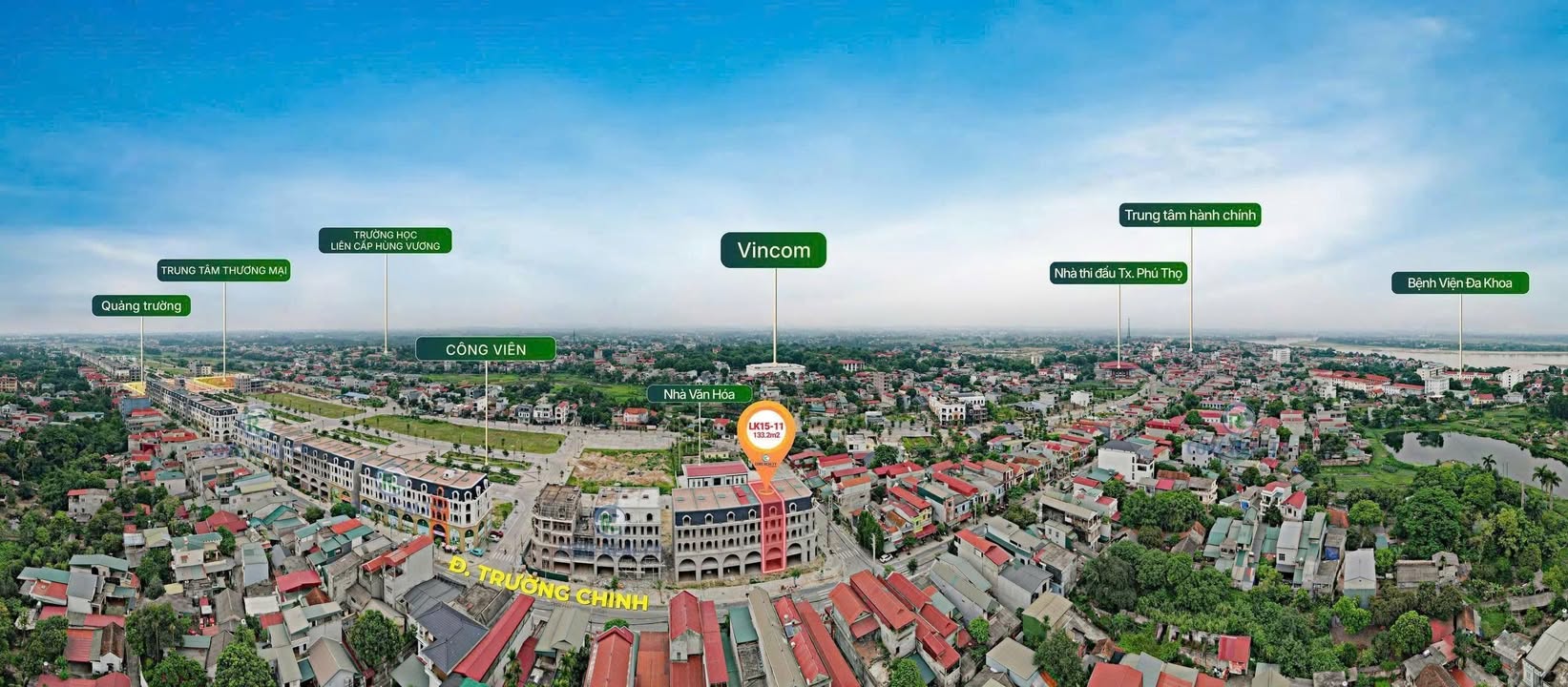 Shophouse Âu Cơ Park City 133m² giá thỏa thuận - Kinh doanh ngay tại trung tâm!
