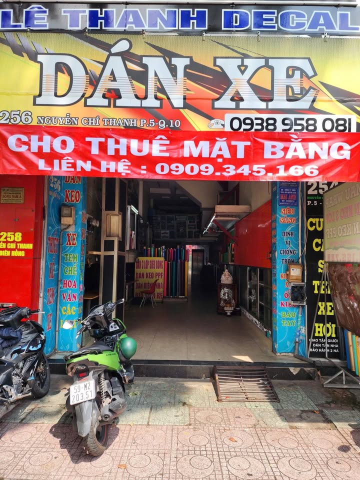 Cho thuê mặt tiền kinh doanh 256 Nguyễn Chí Thanh, quận 10, giá 20 triệu - Vị trí đắc địa cho mọi ngành nghề!