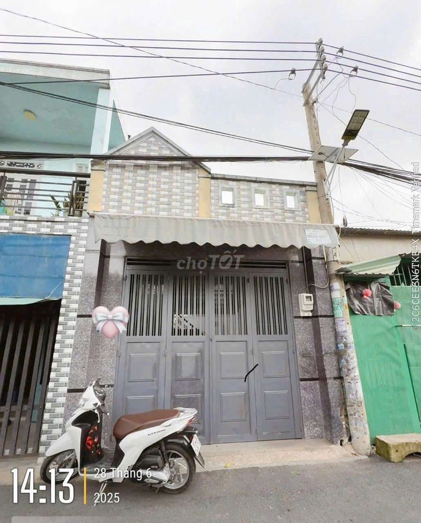 Nhà cấp 4 gần chợ Dĩ An 48,1m² giá 3,18 tỷ - Sổ hồng riêng, thổ cư 100%!