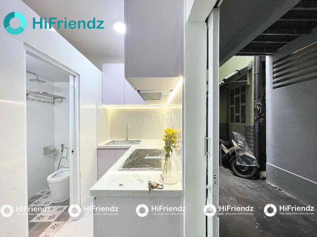 Cho thuê nhà nguyên căn 1 trệt 2 lầu Lý Chính Thắng Quận 3 giá 11.5 triệu - Full nội thất tiện nghi!