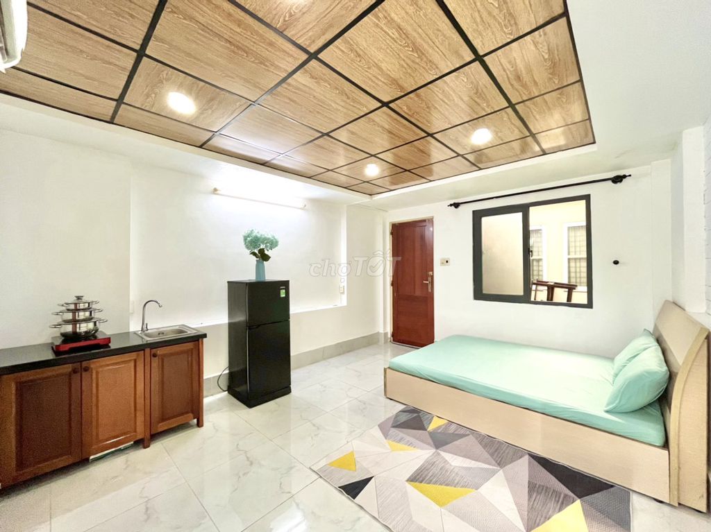 Căn hộ mới Trương Định 25m² giá 5 triệu - Đối diện công viên Tao Đàn!