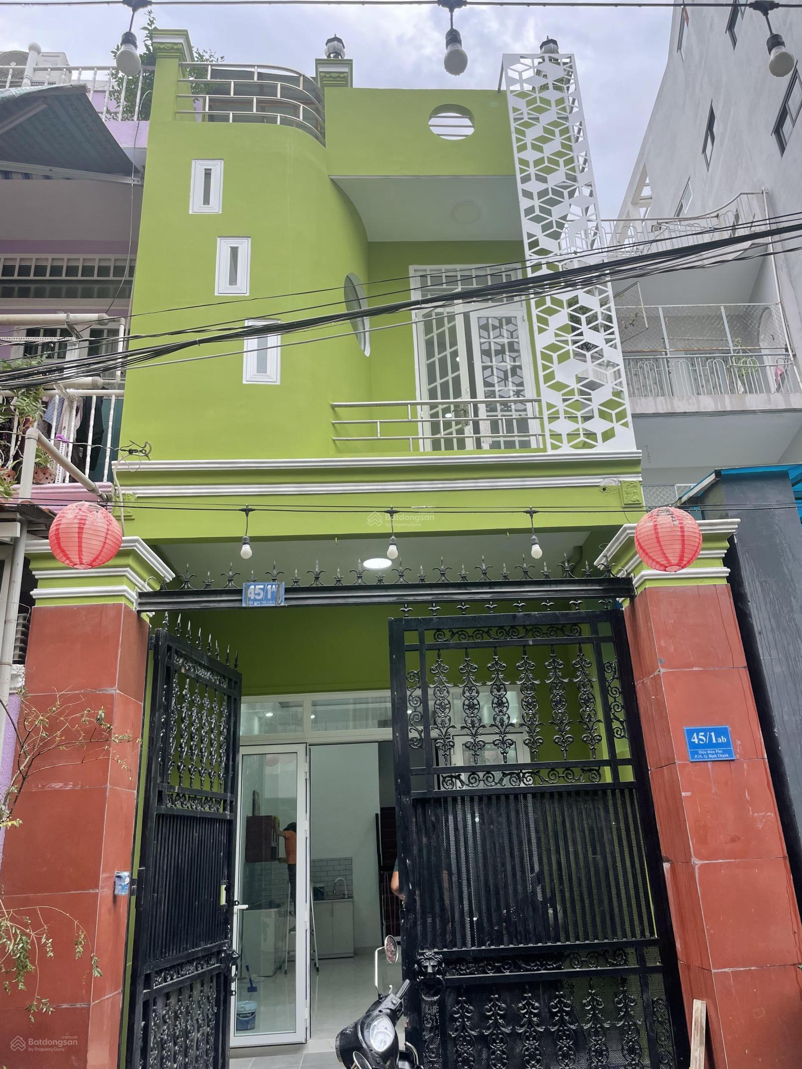 Cho thuê nhà đẹp hẻm rộng 4*12m tại 45/1AB Điện Biên Phủ gần Nguyễn Bỉnh Khiêm Q1 giá 15 triệu/tháng