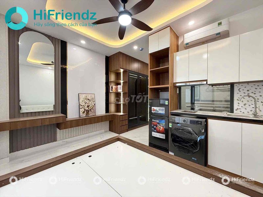 Căn hộ cho thuê mới 100% tại Gò Vấp 20m² giá 5.8 triệu - Tiện nghi đầy đủ