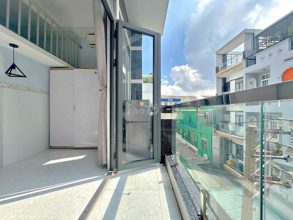 Căn hộ Duplex Bancol Phan Văn Trị 30m² chỉ 4.5 triệu - An ninh 24/7, giờ giấc tự do!