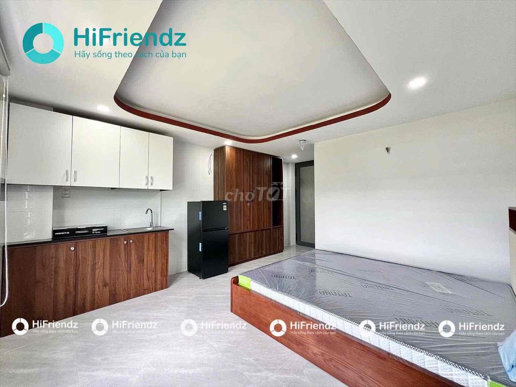 Căn hộ studio cho thuê tại Phan Huy Ích, 25m² chỉ 5.5 triệu - Tiện nghi đầy đủ!