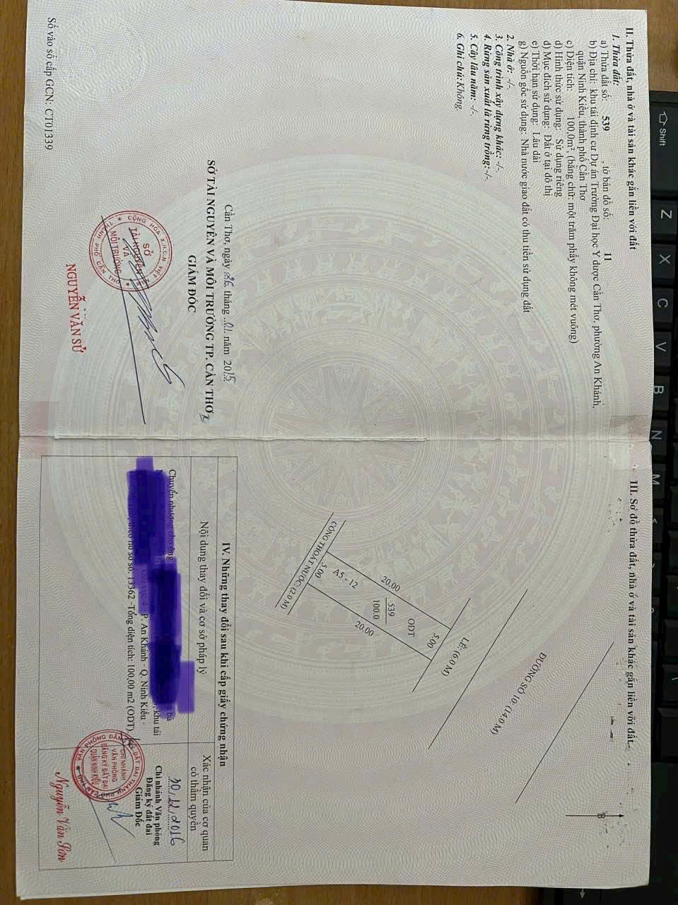 Dãy trọ mặt tiền đường Trần Bạch Đằng, Cần Thơ, 100m² - Đầu tư sinh lời cao!