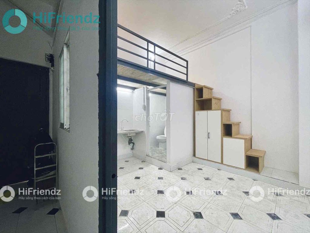 Phòng gác 20m² tại Phú Nhuận chỉ 4.5 triệu - Tiện nghi đầy đủ, sẵn sàng ở ngay!
