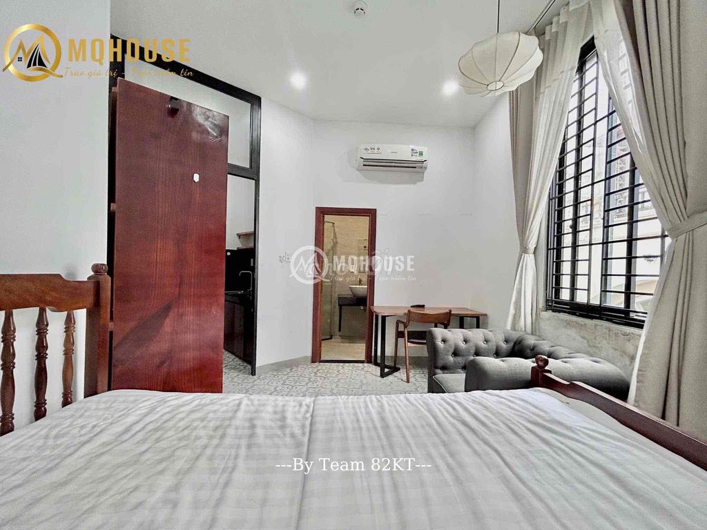 Chung cư mini 1PN Hoàng Hoa Thám 32m² giá chỉ 6.8 triệu - Phong cách cổ điển, an ninh 24/7!