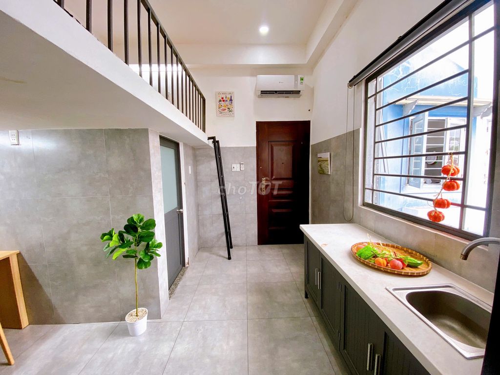 Căn hộ tiện ích full nội thất có gác tại Gò Vấp - Giá chỉ 3.6 triệu