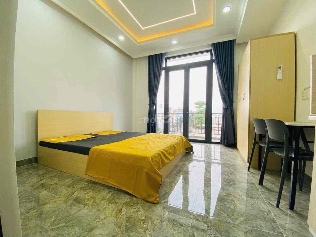 Căn hộ cho thuê đường Nguyễn Xí, Bình Thạnh 30m² giá 4.4 triệu - Full nội thất chỉ việc vào ở!