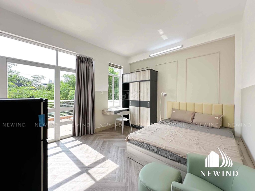 Căn hộ cho thuê 45m² Phú Mỹ Hưng giá 9.8 triệu - Nội thất xịn xò, ban công BBQ