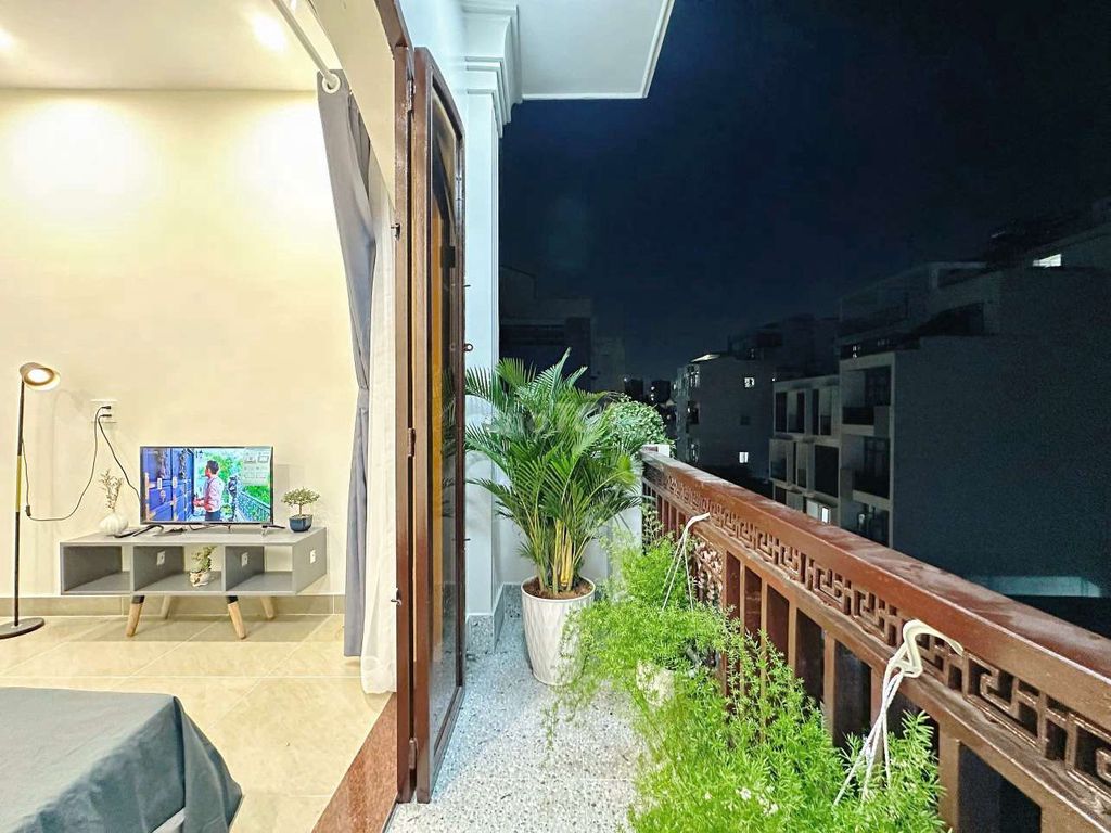 Căn hộ 1PN Bùi Đình Tuý 35m² giá 10.5 triệu - View cực chill gần ĐH Hutech!
