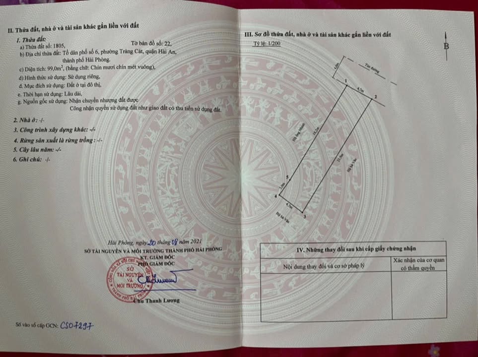 Đất mặt đường Nhà Mạc, Tràng Cát 99m² giá 3.465 tỷ - Đầu tư sinh lời!