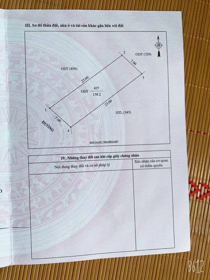 Bán đất ở đô thị Khối 4, Nghi Hòa, Cửa Lò 158m² giá 3.32 tỷ - Sổ hồng chính chủ!