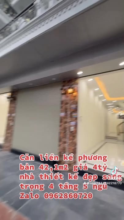 Nhà liền kề Phụng Châu 43m² giá thỏa thuận - Thiết kế sang trọng, gần trường học