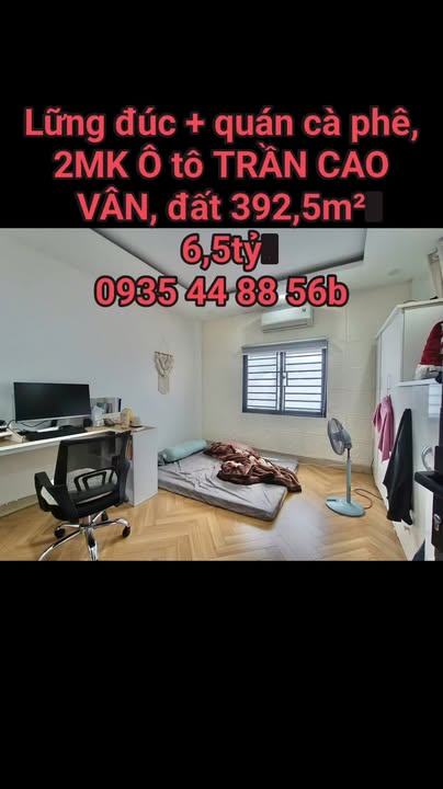 Nhà lững đúc + Quán cà phê sân vườn Đường Trần Cao Vân, Đà Nẵng - 392m² giá 6.5 tỷ