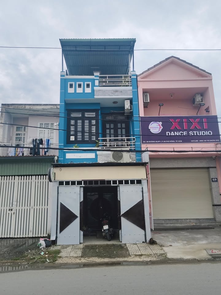 Nhà mặt tiền An Phú Đông 68m² giá 12 triệu - Tiện kinh doanh, an ninh tốt!