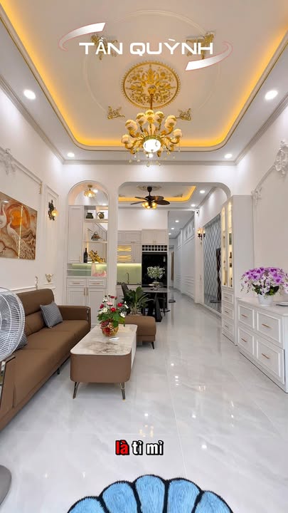 Bán nhà mới tân cổ điển khu phố 3, phường 9, Mỹ Tho 92m² - Tặng toàn bộ nội thất!