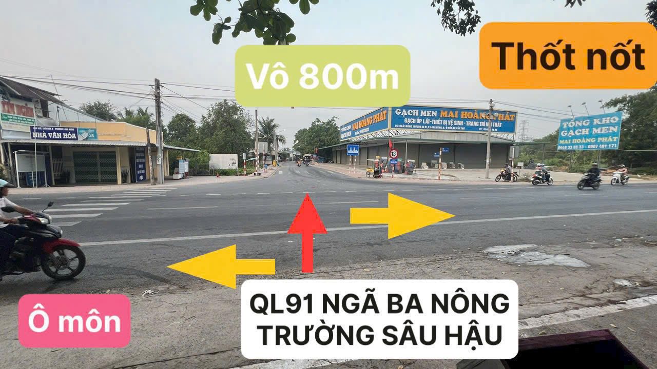 Đất nông nghiệp 11.374m² tại Ô Môn, Cần Thơ - Cơ hội đầu tư tuyệt vời!