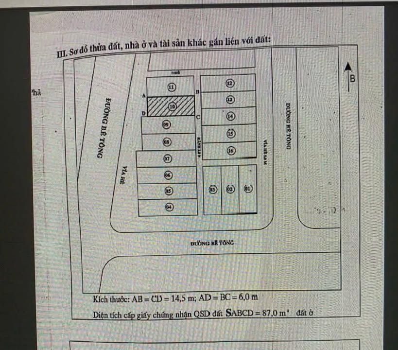 Đất kinh doanh tại khu Gara Phương Huy, Cẩm Phả 87m² chỉ 2.61 tỷ - Sổ đỏ chính chủ!