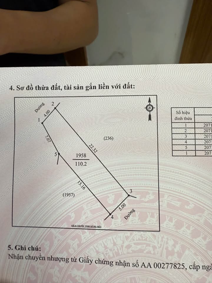 Đất nền Vinh Lộc 110m² giá 1.3 tỷ - Sổ hồng chính chủ, vị trí thuận tiện!