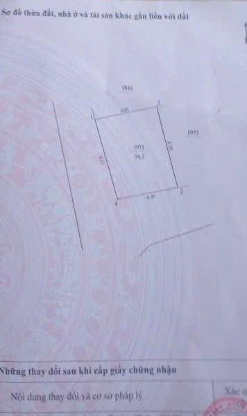 Đất nền đường Aphan, Mỹ Đức 54m² giá 543 triệu - Mặt tiền rộng, giao thông thuận lợi!