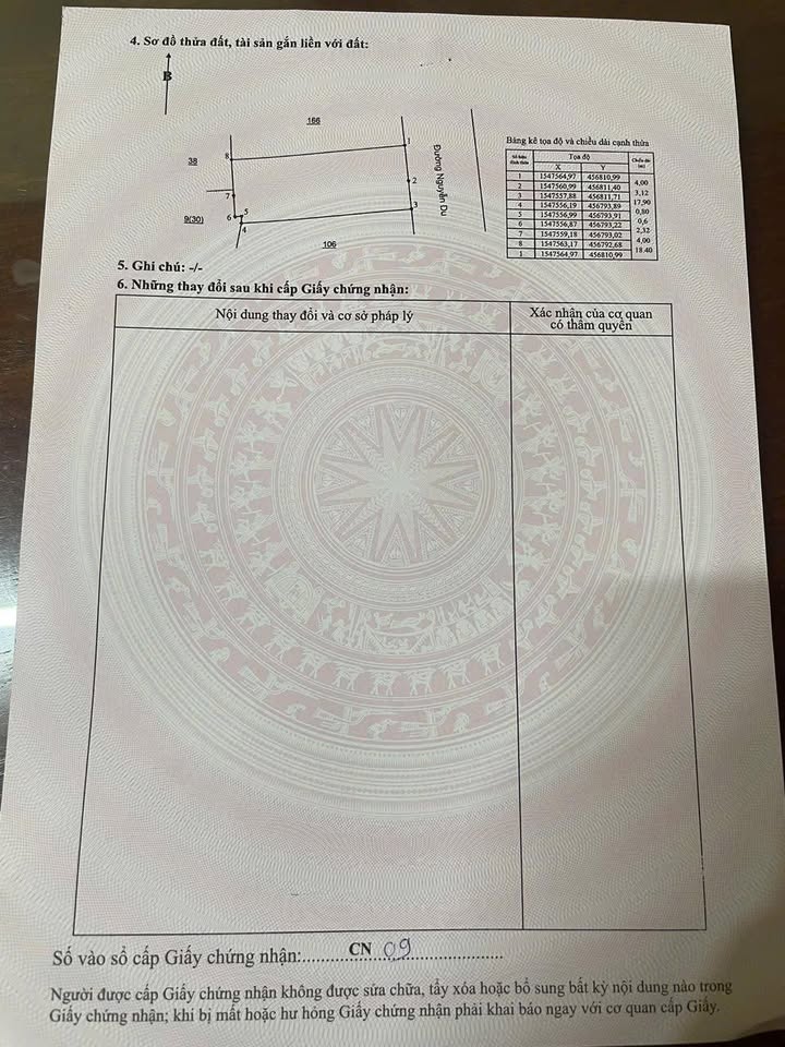 Đất nền đường Nguyễn Du, Đăk Đoa, 130.88m² giá 1.05 tỷ - Đầu tư sinh lời ngay!