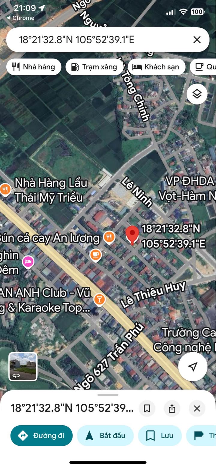 Đất quy hoạch phường Trần Phú, Hà Tĩnh 150m² - Hướng Tây, đường 12m rộng rãi!