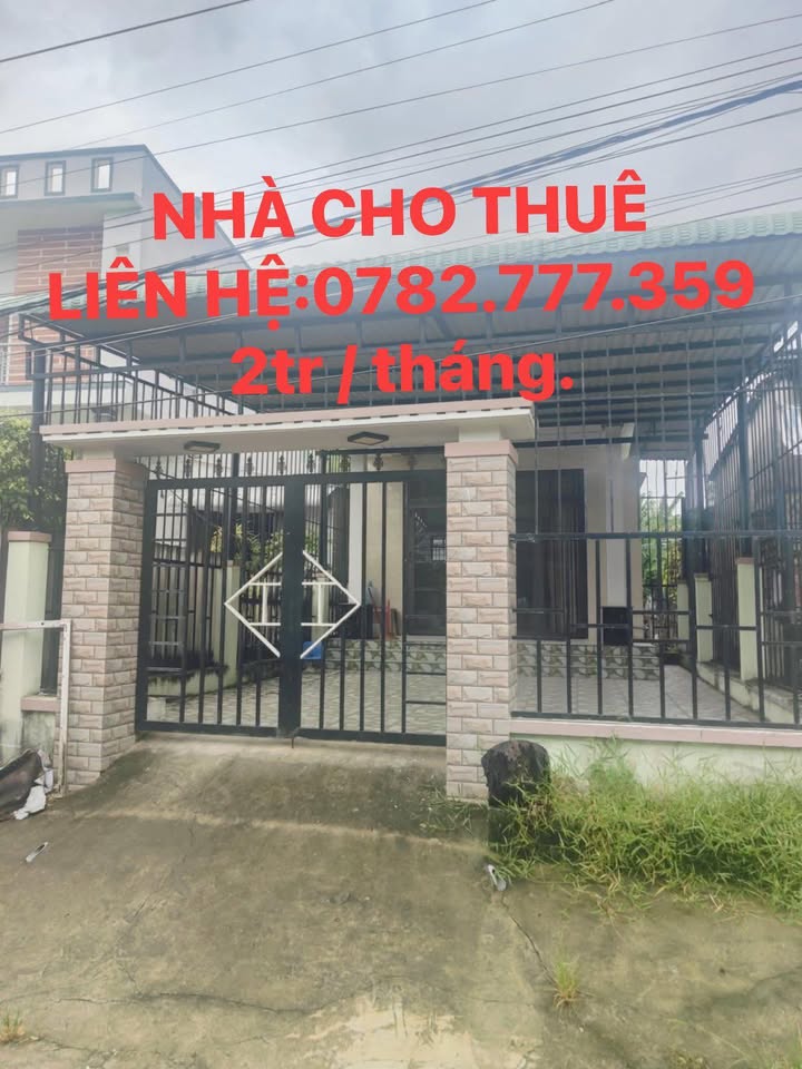 Nhà nguyên căn Duy Phước 3PN giá 2 triệu/tháng - Vị trí thuận lợi cho gia đình