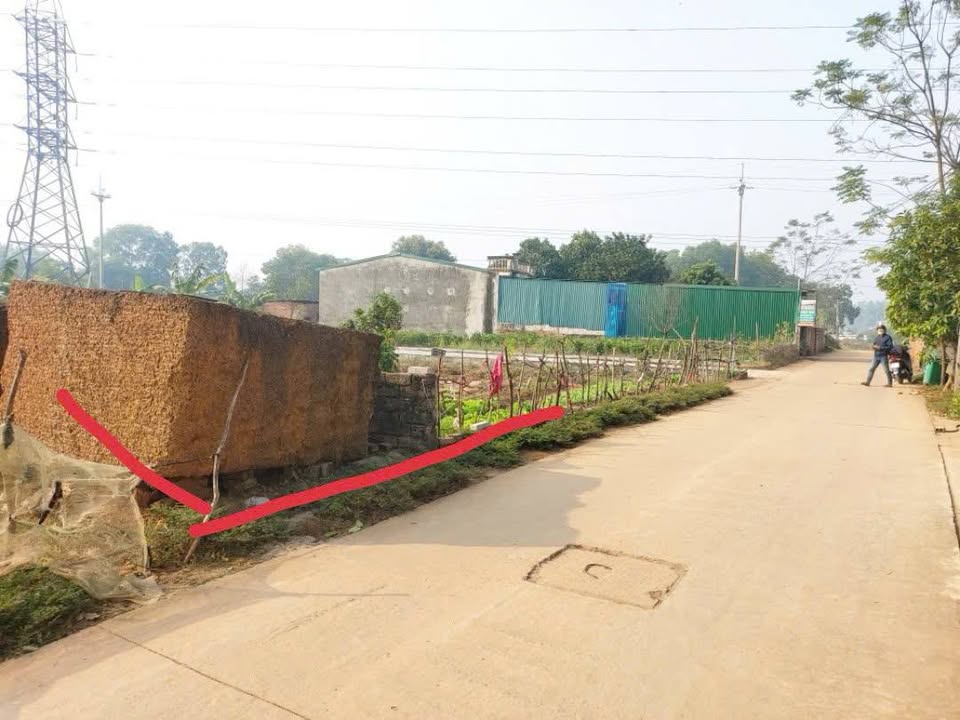 Đất thổ cư 60m² tại Thạch Thất, Hà Nội - Giá chỉ 3 tỷ, đường thông ô tô vào tận nơi!