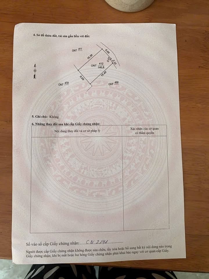 Đất thổ cư Ninh Hải, Hải Dương 14.68m² giá 800 triệu - Sổ hồng chính chủ!