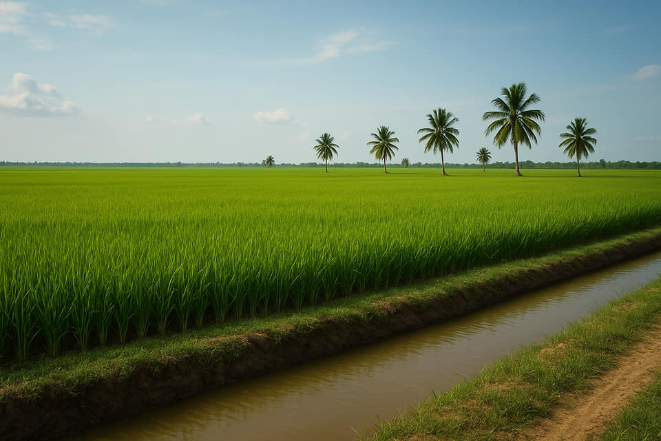 Đất nền Thanh Trì A, Châu Thành, Trà Vinh 8000m² - Giá chỉ 880 triệu!