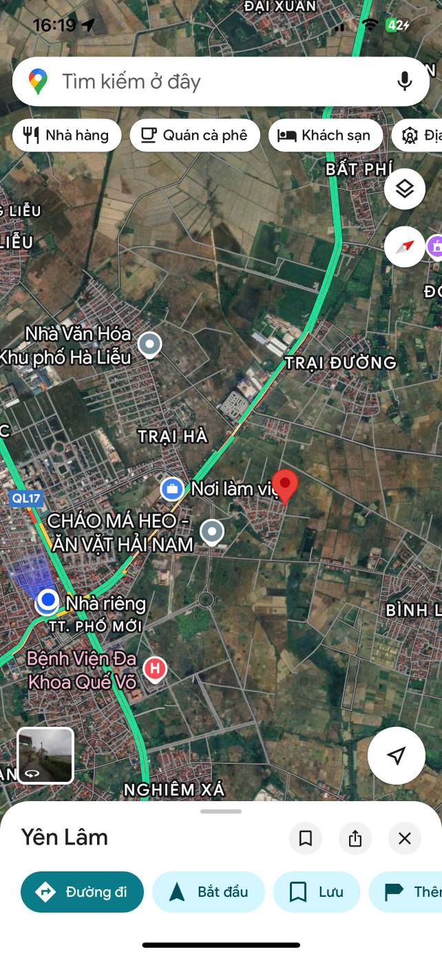 Đất nền Bằng An Quế Võ 82m² giá 2.2 tỷ - Đường thông ô tô tránh nhau